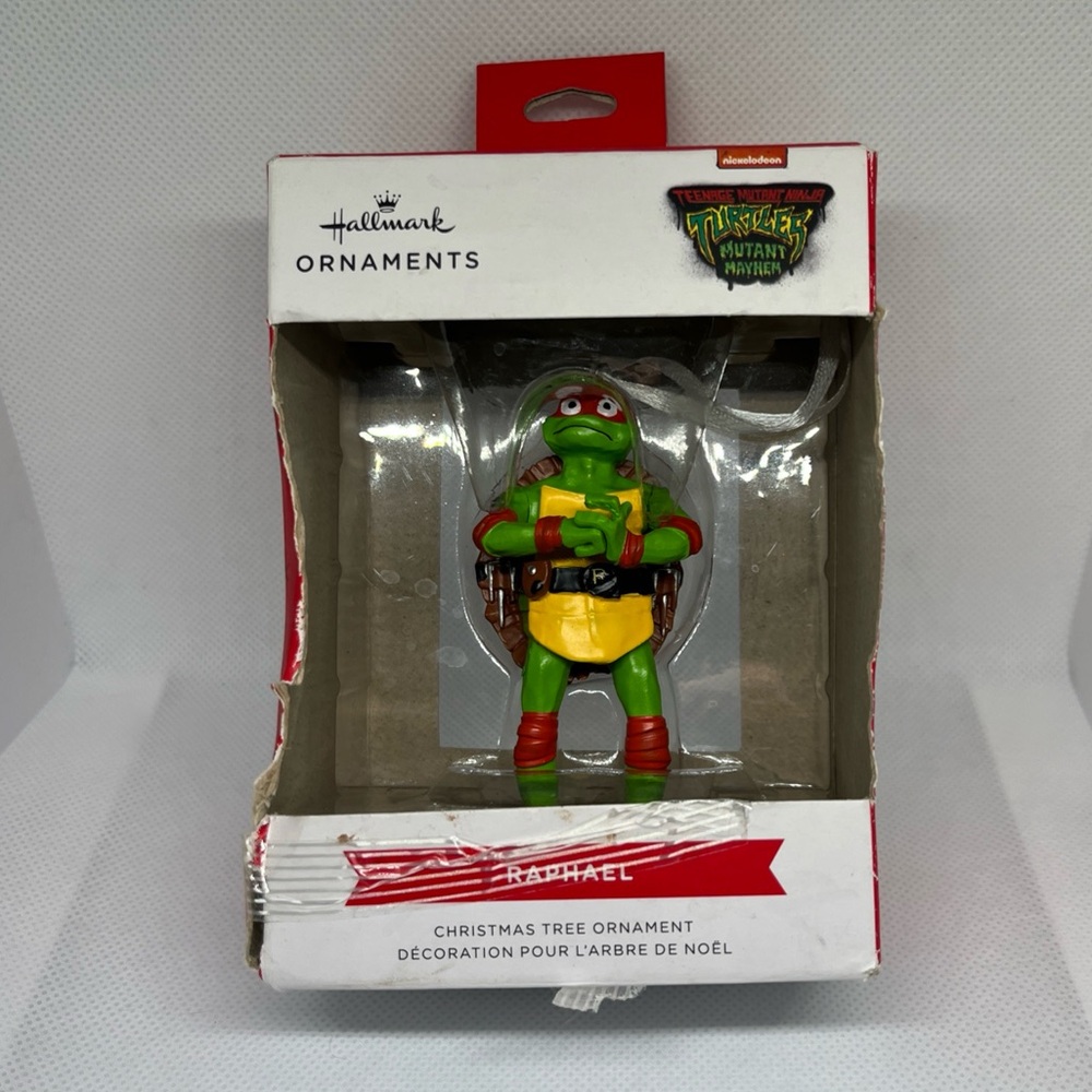 Hallmark‎ Raphael Ninja Turtle Ornament - Red and Green